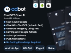 AdBot - ChatGPT Open AI Android and iOS App