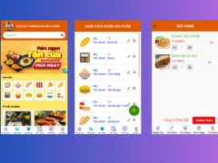 (ANDROID JAVA + SQLITE) App bán hàng đặt đồ ăn android có đầy đủ chức năng quản trị và đặt hàng, xem giỏ hàng thanh toán, xem chi tiết đơn hàng, thêm , sửa, xóa, tìm kiếm
