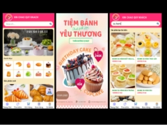 (ANDROID JAVA + SQLITE + BÁO CÁO WORD) App bán bánh ngọt android java 