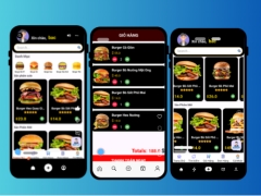 (ANDROID JAVA + SQLITE + BÁO CÁO WORD) App đặt đồ ăn HAMBERGER android có quản trị và người dùng, đánh giá sản phẩm sau khi mua, đặt hàng, tiến trình thực hiện đơn hàng, các chức năng. thêm, sửa, xóa
