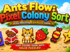 Ant Flow Colony Sort 3D - Unity Source Code