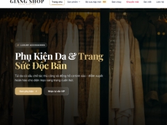 Bán source code shop bán quần áo