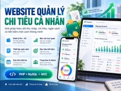 Báo cáo + Đồ án Website quản lý chi tiêu cá nhân bằng PHP + MySQL theo mô hình MVC