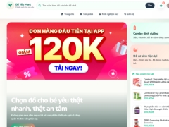 Bé Yêu Mart Website bán hàng cho mẹ và bé