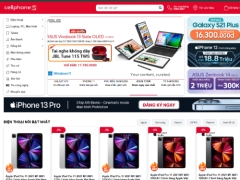 Cellphone Store web theme flastsome
