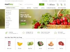 Chia sẻ code website cửa hàng bán thực phẩm sạch
