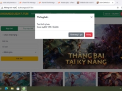 Code bán acc liên quân tự động