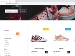 Code + Báo cáo Đồ Án - Xây dựng shop bán giày sneaker