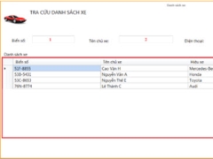 Code + Báo cáo Đồ án chuyên ngành - Phần mềm quản lý gara oto (C# Winform + MS SQL )