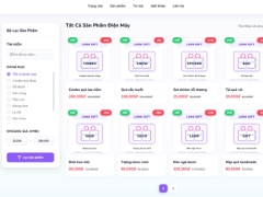 Code đồ án bán đồ lưu niệm LunaGift