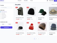 Code đồ án web app bán mũ 2026