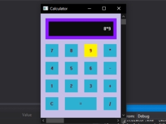 Code đồ họa GDI/C++ ứng dụng console Calculator