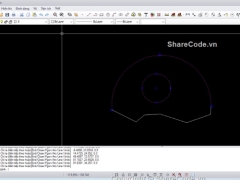 Code lập trình vẽ CAD, Autocad bằng C#. Phù hợp tìm hiểu về lập trình CAD, bài tập lớn, đồ án