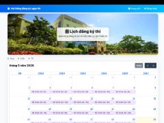 đăng ký,lịch thi,chọn lịch