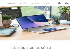 Code PHP Website quản lý cửa hàng bán laptop