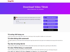 Code Tải Video TikTok Hỗ trợ TikTok và Douyin