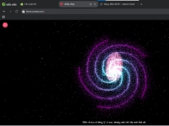 Code trái tim ngân hà 3D - asp.net