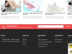 Code web bán giày thể thao online chạy bằng wordpress chuẩn SEO