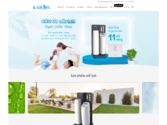 Code web bán Máy lọc nước Karofi