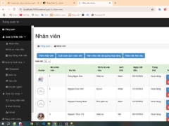Code web quản lý nhân sự, mạng xã hội nội bộ công ty ASP.NET MVC