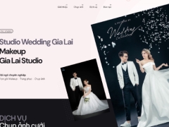 Code web wordpress Studio ảnh cưới, makeup,..