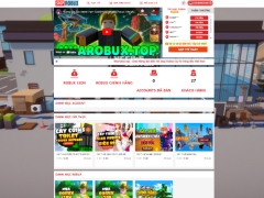 Code webdite bán acc, bán robux game Roblox , nhiều chức năng giá rẻ