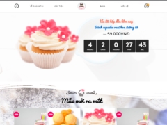 Code Website bán bánh ngọt giao diện đẹp Flatsome