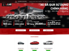 Code website đại lý mitsubishi bán xe ô tô Flatsome Wordpress