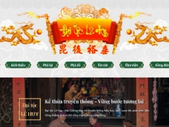 Code website gia tộc, dòng tộc, chi họ
