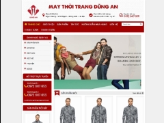 Code website giới thiệu cửa hàng quần áo 