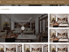 Code website kiến trúc, BĐS, thiết kế nhà ở siêu đẹp