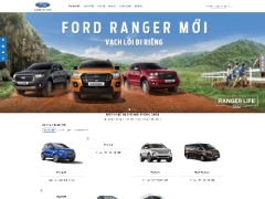 Code website ô tô FordVn chuẩn cho đại lý và tư vấn bán hàng