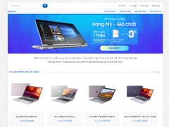 Code website shop bán hàng Laptop HTML chuẩn SEO