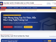 Cổng thông tin đào tạo và nghiên cứu khoa học trường đại học