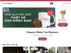 Cửa hàng bán hoa c# giao diện đơn giản đẹp