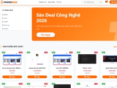 Cửa hàng điện thoại php mvc 2026