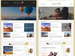 Discussion on Desert - WordPress Travel Blog Theme