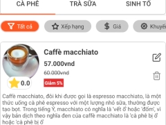 Đồ án Android- Ứng dụng quản lý quán đồ uống bán hàng online (Admin & Users) - Coffee Homes