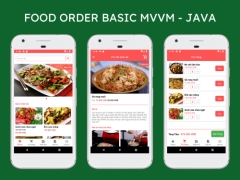 Đồ án Android Java - Ứng dụng quản lý quán ăn online + Mô hình MVVM (Model-View-ViewModel)