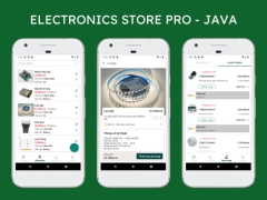 Đồ án Android Java - Ứng dụng quản lý bán đồ linh kiện điện tử online (Admin & Users) - Electronics Store Pro App