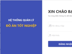 Đồ Án C# Quản Lý Đồ Án Tốt Nghiệp 3 Lớp Full Code + Database SQL Server