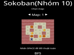 Đồ án Python, AI game Sokoban tự động chơi dựa trên thuật toán A* và BFS tìm đường đi ngắn nhất