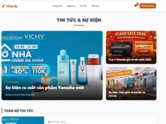 Đồ án shop bán dụng cụ âm nhạc MELODY