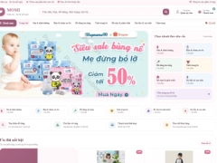 Đồ án website bán đồ mẹ và bé