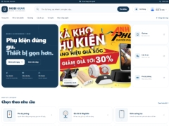 Đồ án website bán phụ kiện điện thoại MOBI GEAR