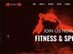Đồ án Website HTML template thể thao bằng HTML; CSS & JavaScript Template + Full báo cáo