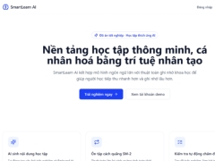 Full báo cáo + đồ án website SmartLearn AI – Hệ thống học tập thông minh tích hợp AI bằng Nextjs + PostgreSQL