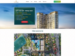 Full code landing page giới thiệu dự án BĐS tinh gọn & dễ dùng