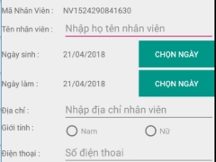 Full code ứng dụng chấm công Android
