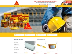 Full code web kinh doanh hóa chất xây dựng - Cài đặt nhanh & hoạt động ổn định